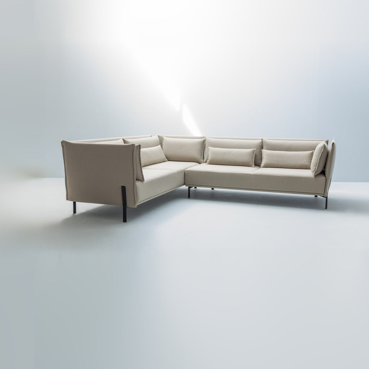 LK Hjelle Niu modulsofa Combo 3V (L 242 x D 148 cm). Velg tekstil.