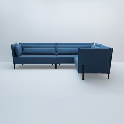 LK Hjelle Niu modulsofa Combo 7V (L 296 x D 242 cm). Velg tekstil.