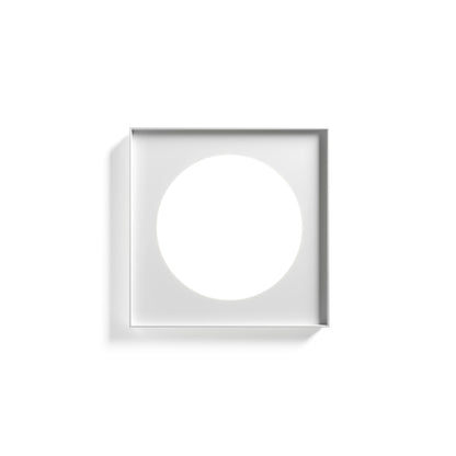 Luceplan Cassette vegg-/taklampe 90×90 cm