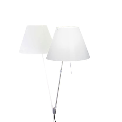 Luceplan Costanza vegglampe, teleskopisk med dimmer. Velg farge