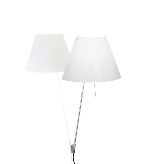 Luceplan Costanza vegglampe, teleskopisk med dimmer. Velg farge