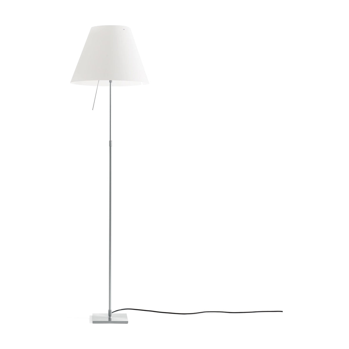Luceplan Costanza gulvlampe, teleskopisk med dimmer. Velg farge