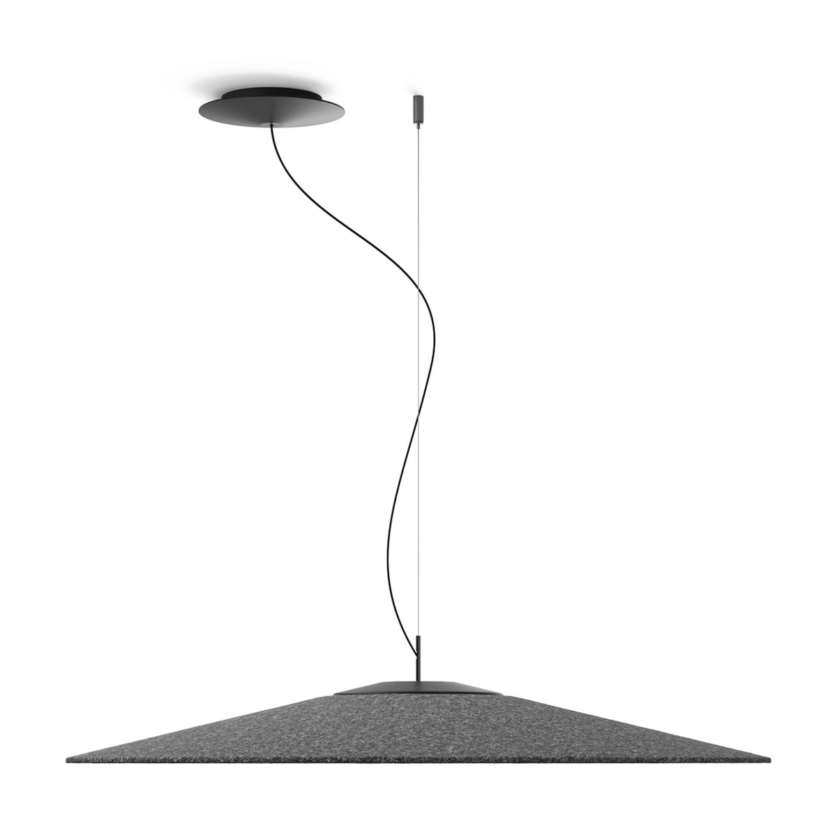 Luceplan Koinè Acoustic pendel Ø 86 cm. Velg farge