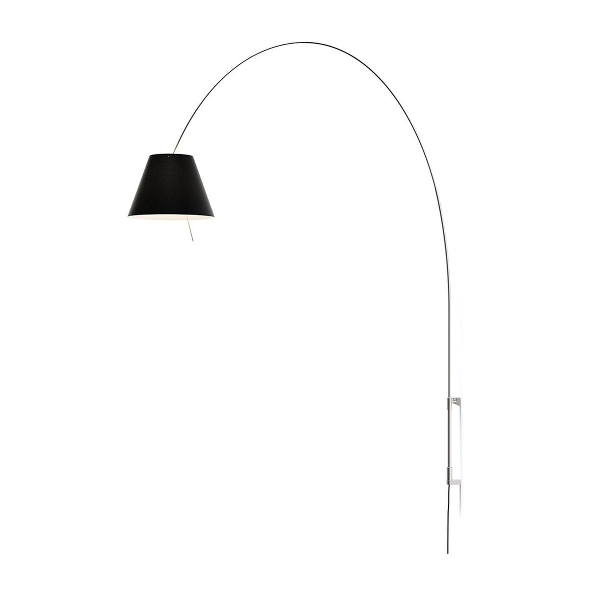 Luceplan Lady Costanza vegglampe, teleskopisk med dimmer. Velg farge