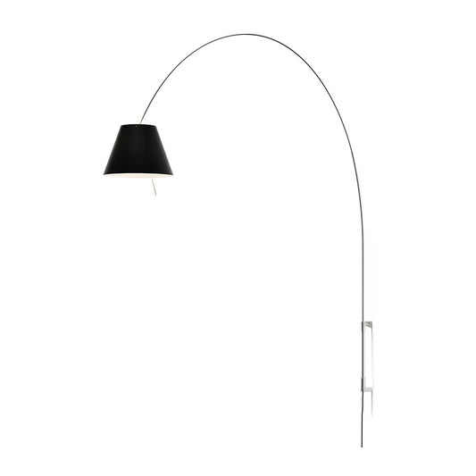 Luceplan Lady Costanza vegglampe, teleskopisk med dimmer. Velg farge