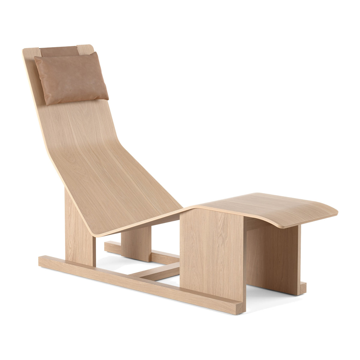 Massproductions 4PM sjeselong – Natur eik