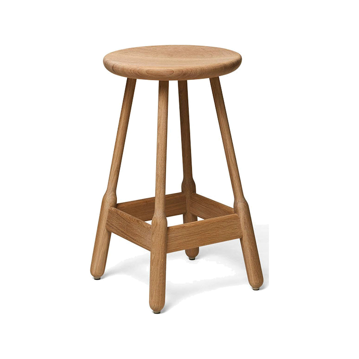 Massproductions Albert barkrakk – Sittehøyde 65 cm / Natur eik