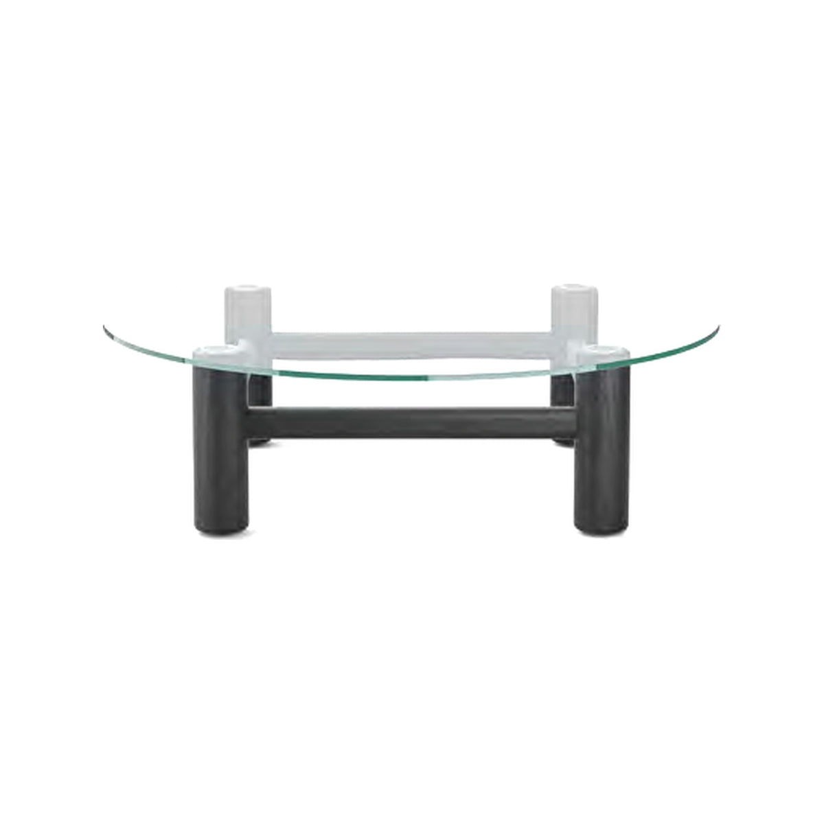Massproductions Boundary sofabord, rundt – produktbilde