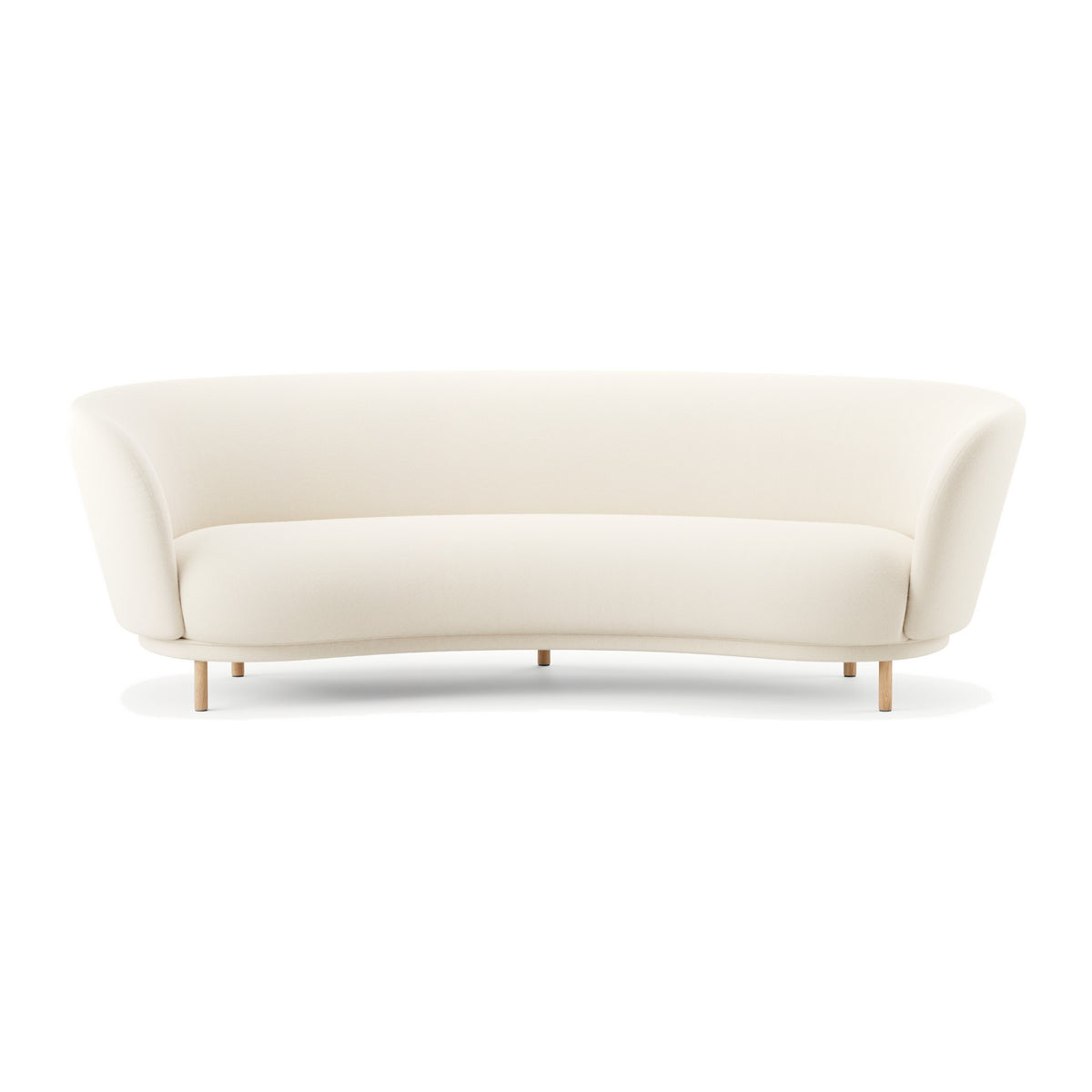 Massproductions Dandy 3-seter sofa – Natur eik