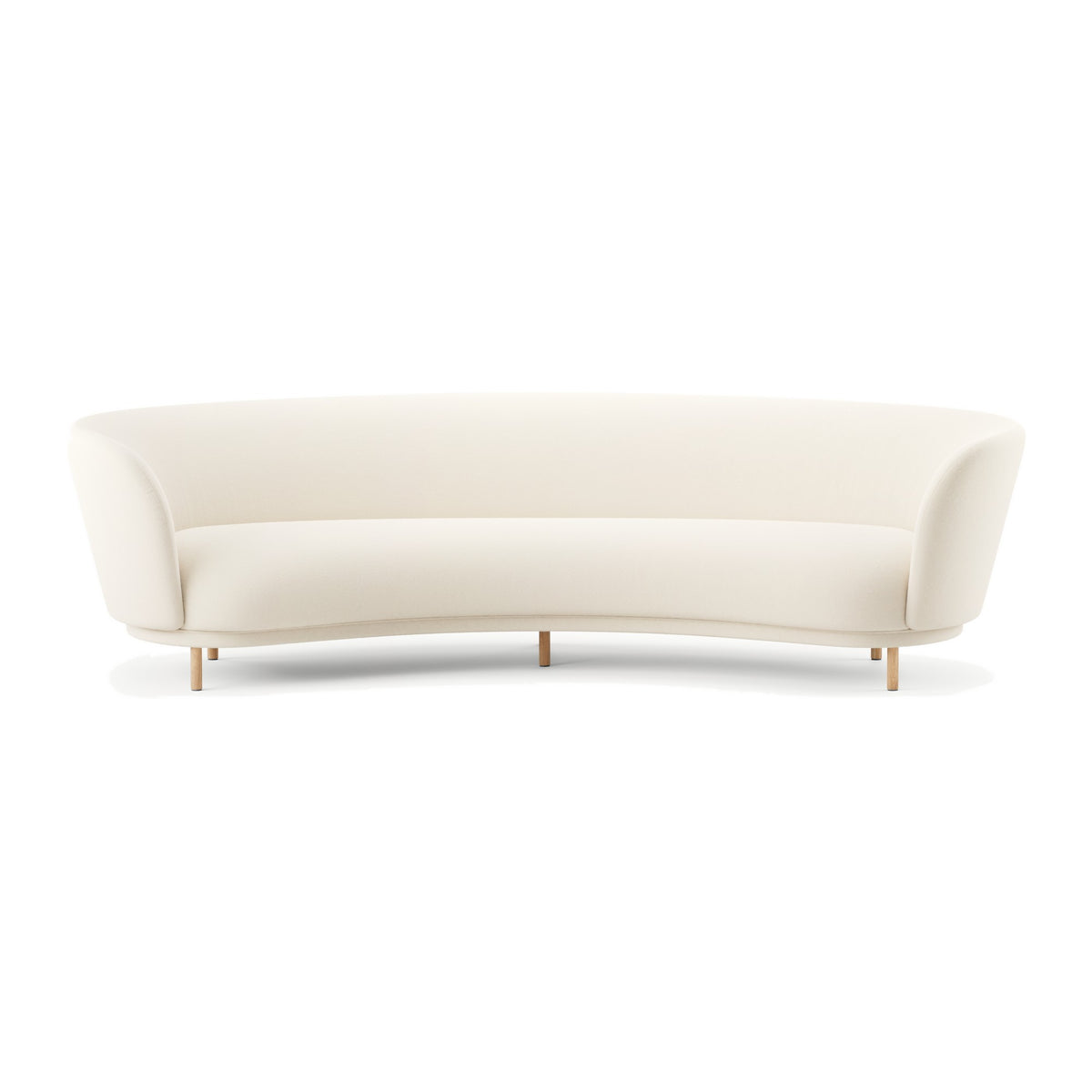 Massproductions Dandy 4-seter sofa – Natur eik