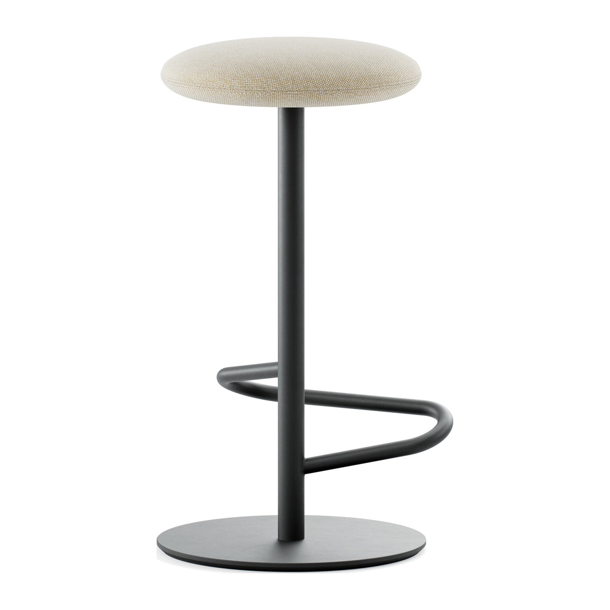 Massproductions Odette barkrakk – Sittehøyde 70 cm / Svart / Stoffkategori A