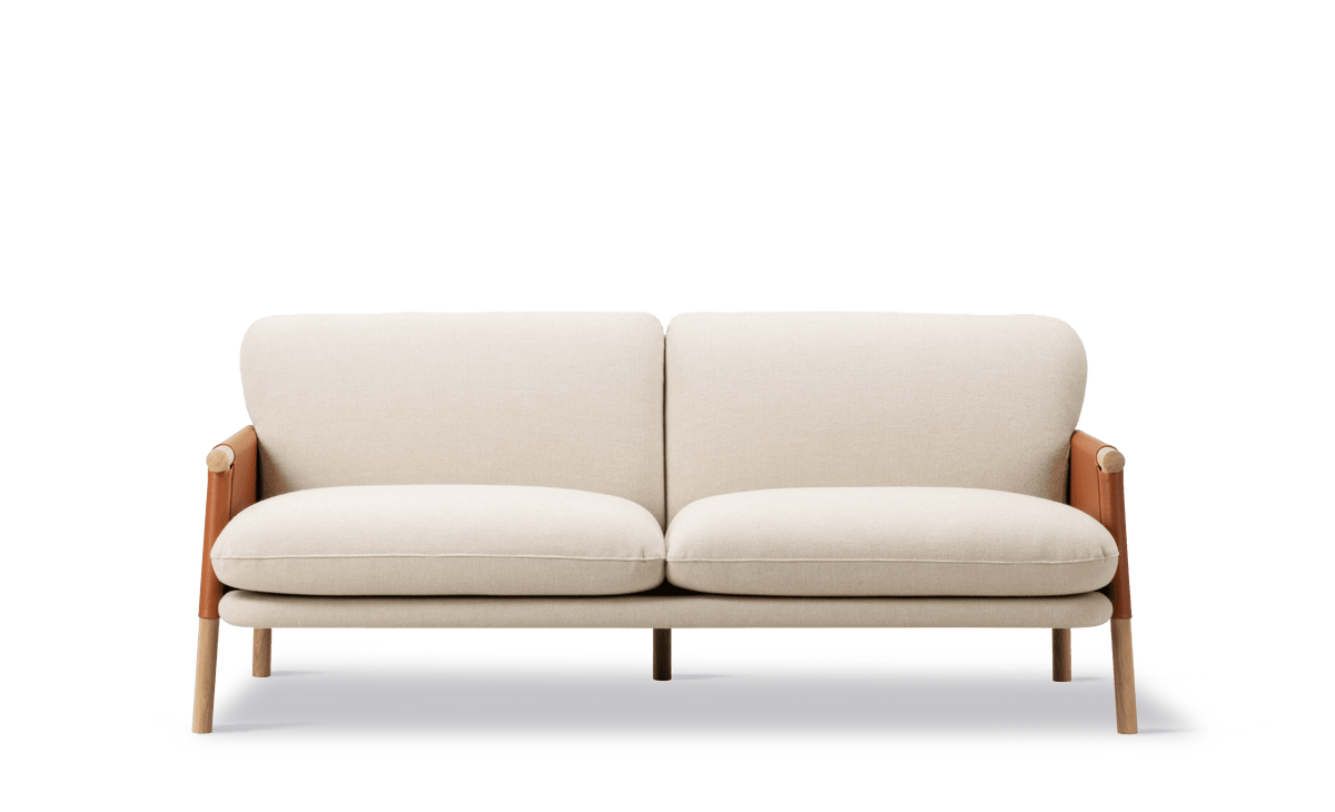 Fredericia Savannah Sofa 182 cm, 2-seter. Velg tekstil og puter.