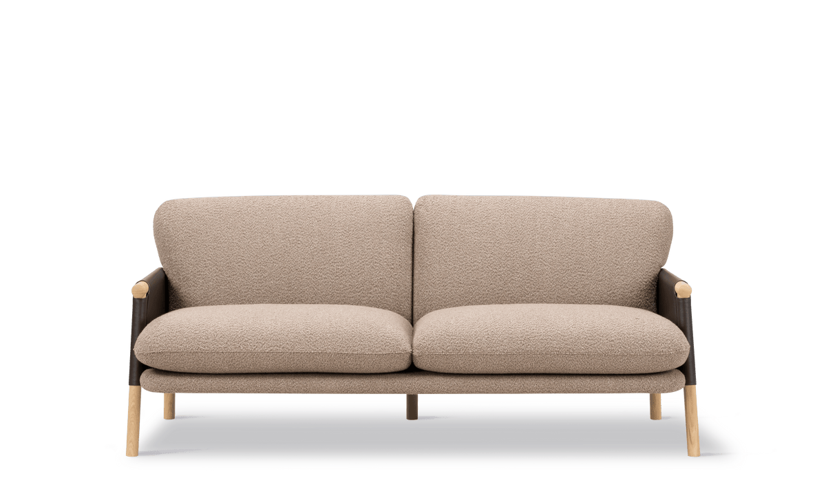 Fredericia Savannah Sofa 182 cm, 2-seter. Velg tekstil og puter.