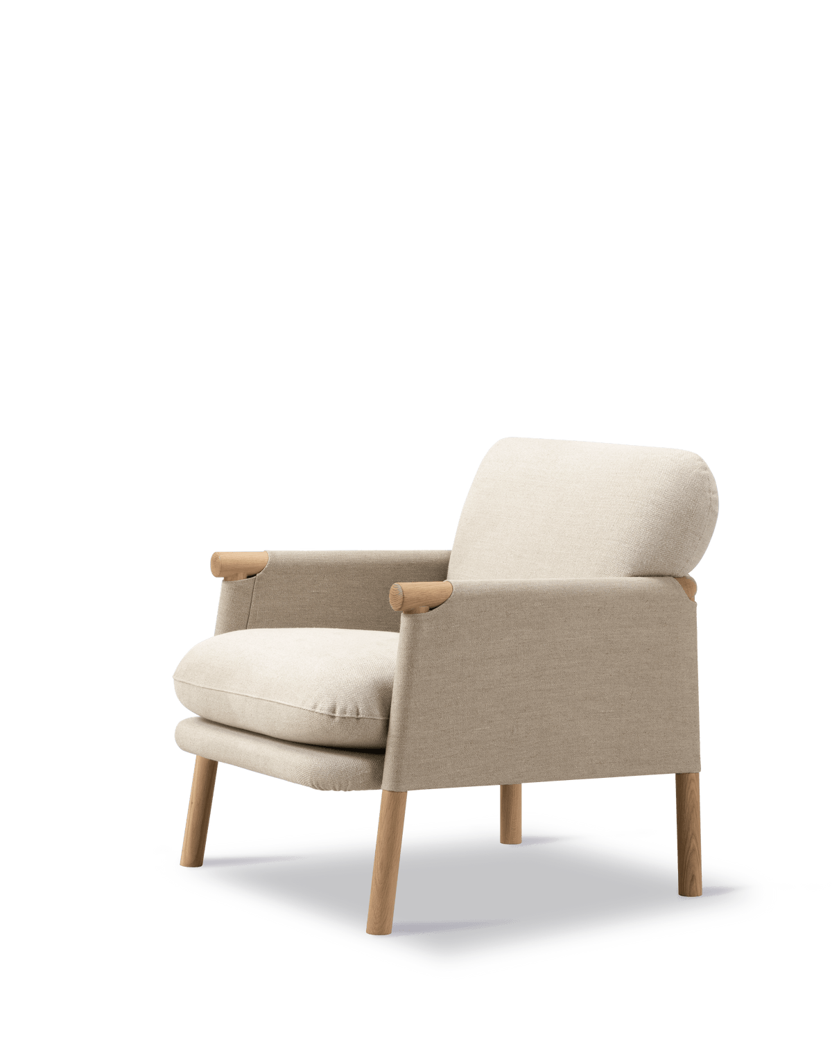 Fredericia Savannah Lounge Chair Petit lenestol. Velg tekstil og puter