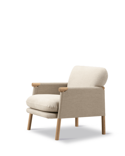 Fredericia Savannah Lounge Chair Petit lenestol. Velg tekstil og puter