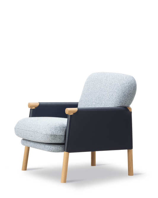 Fredericia Savannah Lounge Chair Petit lenestol. Velg tekstil og puter