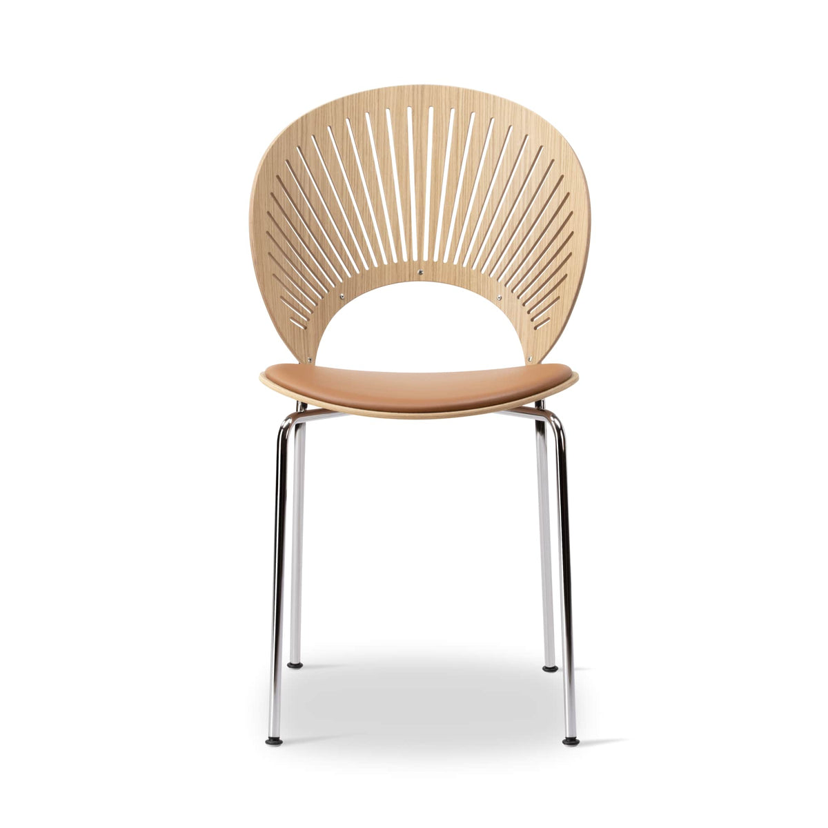 Fredericia Trinidad Chair setepolstret – Eik lakk / eik olje / Oregon pine. Velg tekstil