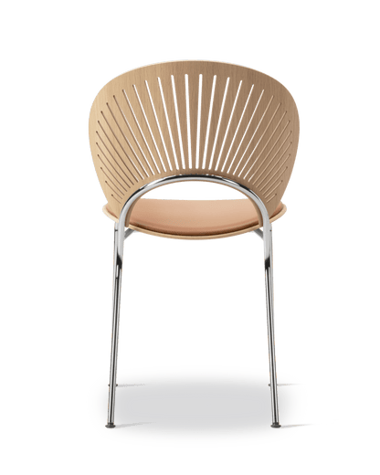 Fredericia Trinidad Chair setepolstret – Eik lakk / eik olje / Oregon pine. Velg tekstil