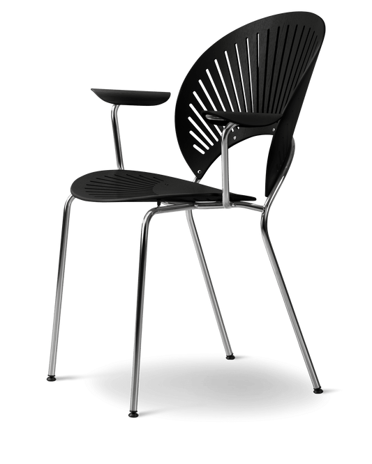 Fredericia Trinidad Armchair tresete. Velg understell og treverk