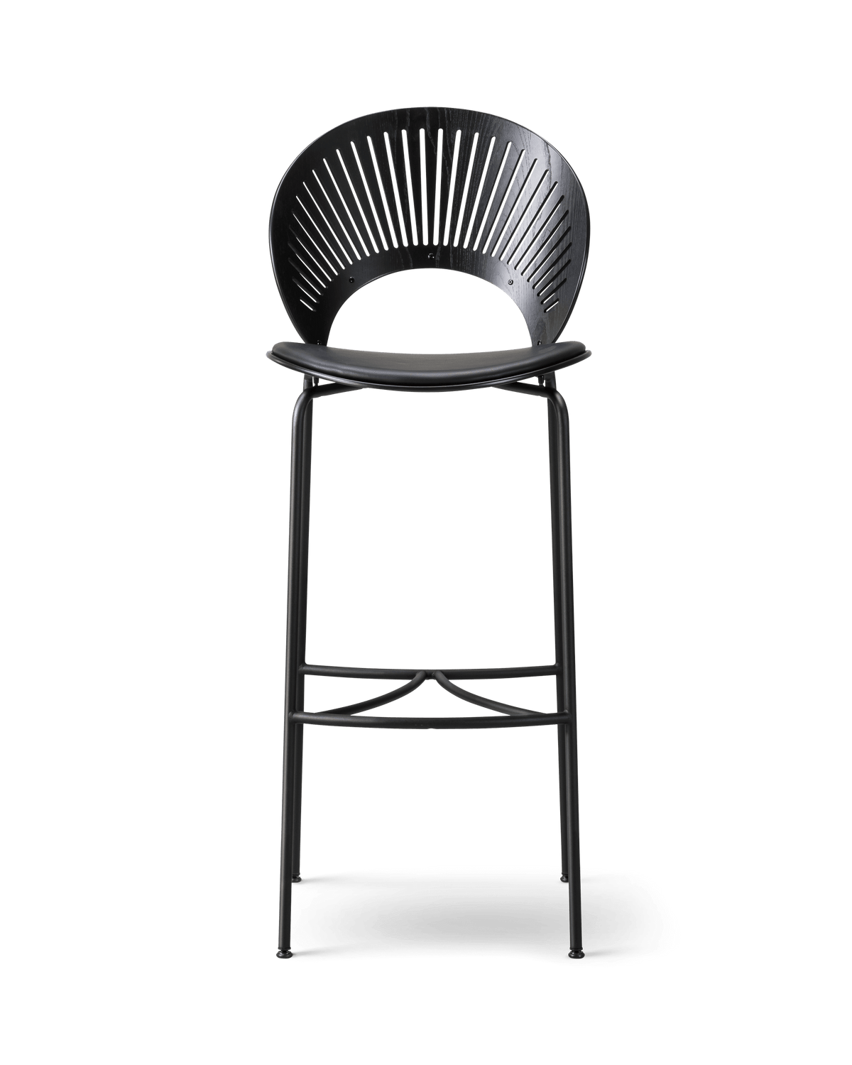 Fredericia Trinidad Barstool setepolstret. Velg tekstil og treverk