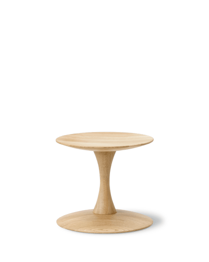 Fredericia ND102 Trisse Taburet Ø32 cm. Velg treverk