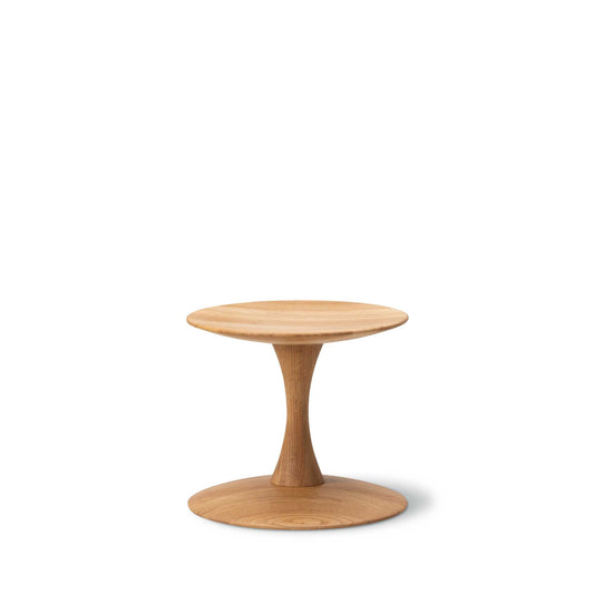 Fredericia ND102 Trisse Taburet Ø32 cm. Velg treverk