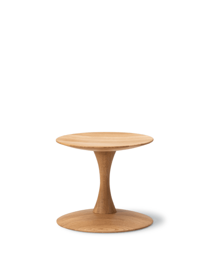 Fredericia ND102 Trisse Taburet Ø32 cm. Velg treverk