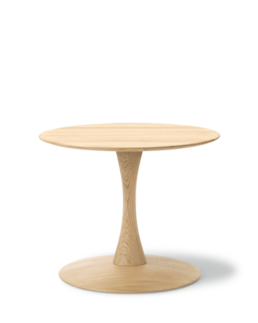 Fredericia ND104 Trisse Sofabord Ø68 cm. Velg treverk