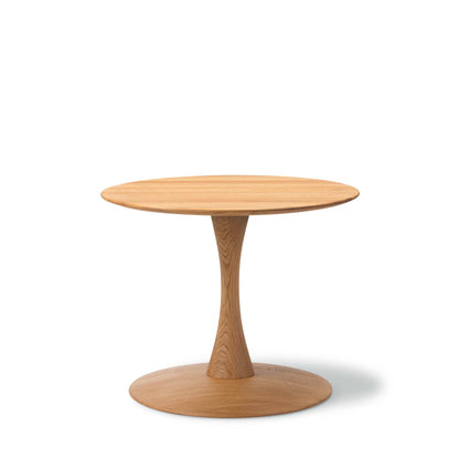 Fredericia ND104 Trisse Sofabord Ø68 cm. Velg treverk
