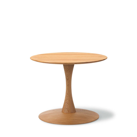 Fredericia ND104 Trisse Sofabord Ø68 cm. Velg treverk