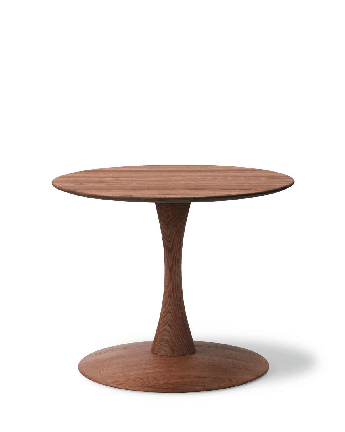 Fredericia ND104 Trisse Sofabord Ø68 cm. Velg treverk