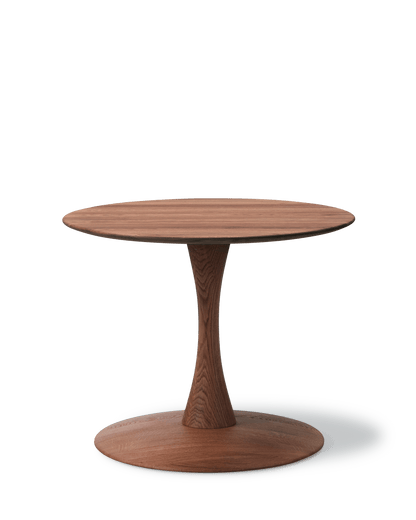 Fredericia ND104 Trisse Sofabord Ø68 cm. Velg treverk