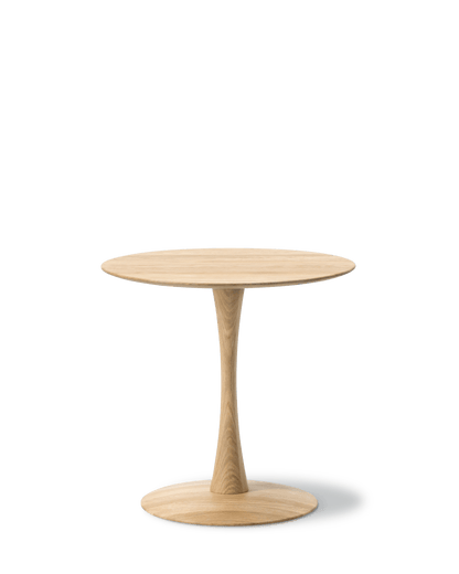 Fredericia ND107 Trisse Bord Ø75 cm. Velg treverk