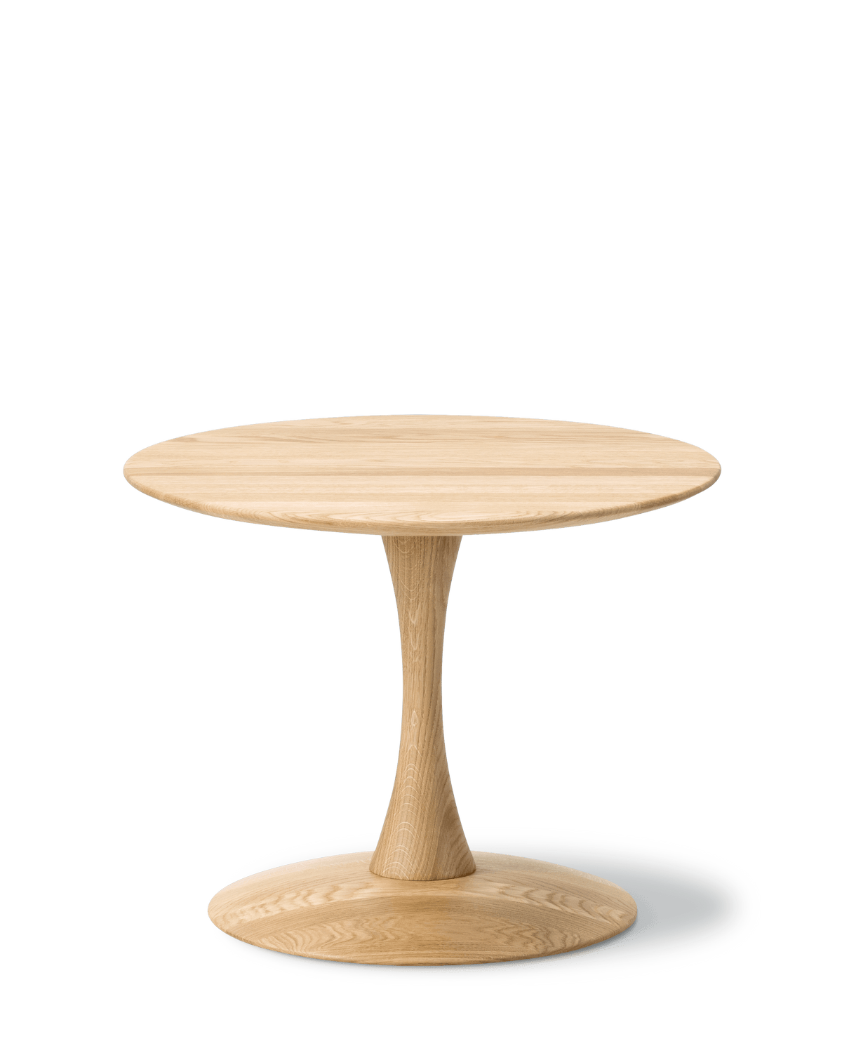 Fredericia ND110 Trisse Sofabord Ø55 cm. Velg treverk