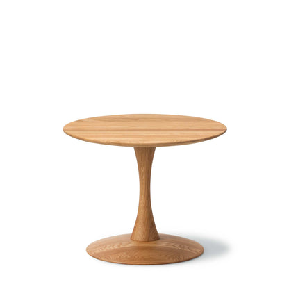 Fredericia ND110 Trisse Sofabord Ø55 cm. Velg treverk