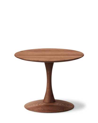 Fredericia ND110 Trisse Sofabord Ø55 cm. Velg treverk
