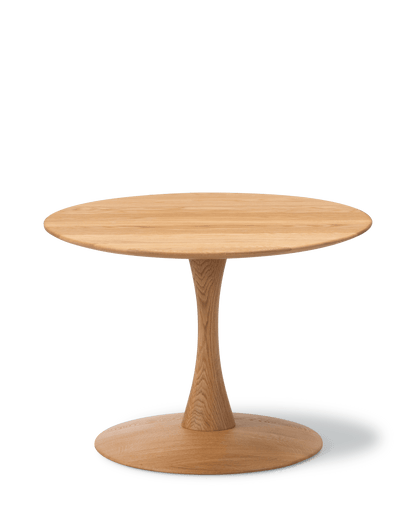 Fredericia ND112 Trisse Sofabord Ø75 cm. Velg treverk