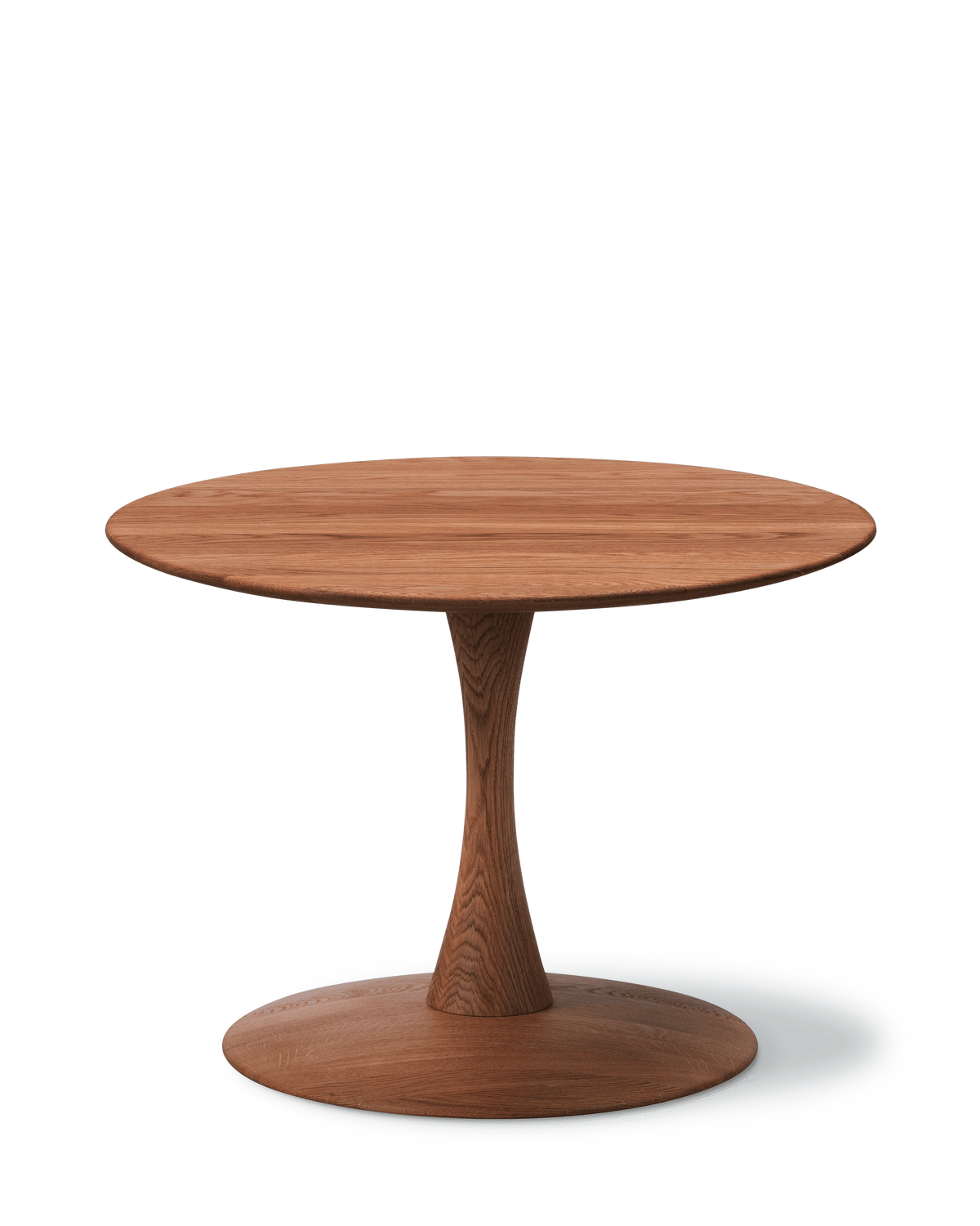 Fredericia ND112 Trisse Sofabord Ø75 cm. Velg treverk