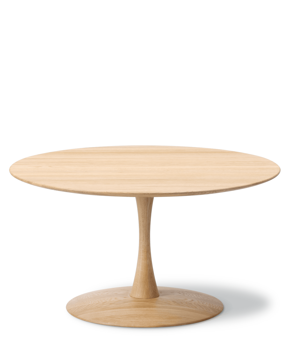 Fredericia ND114 Trisse Sofabord Ø90 cm. Velg treverk