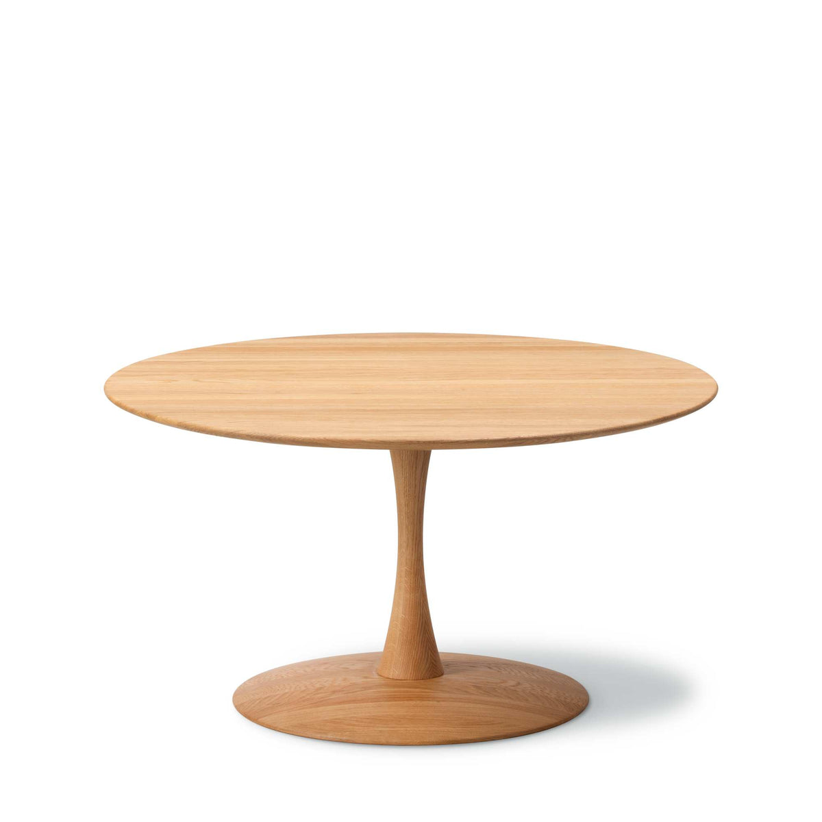 Fredericia ND114 Trisse Sofabord Ø90 cm. Velg treverk