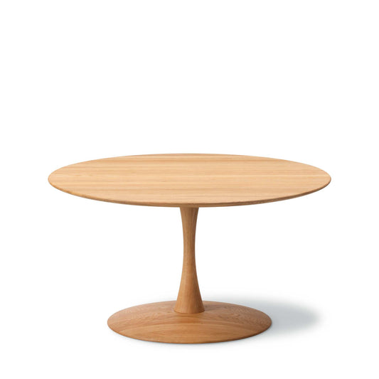 Fredericia ND114 Trisse Sofabord Ø90 cm. Velg treverk