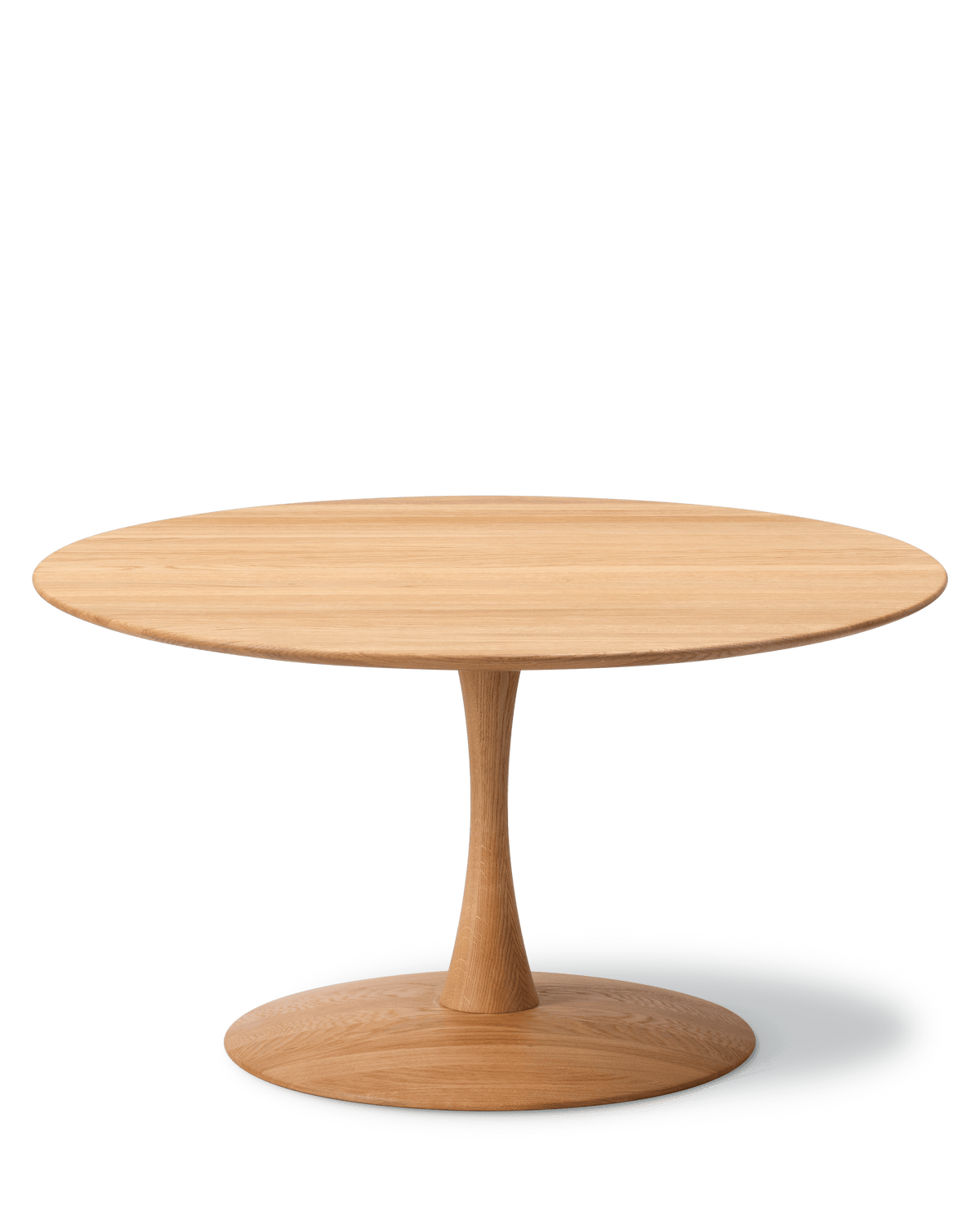 Fredericia ND114 Trisse Sofabord Ø90 cm. Velg treverk