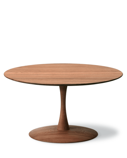 Fredericia ND114 Trisse Sofabord Ø90 cm. Velg treverk
