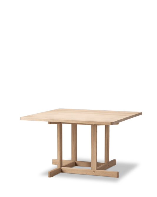 Fredericia BM80 Mogensen Coffee Table 90 × 90 cm. Velg treverk