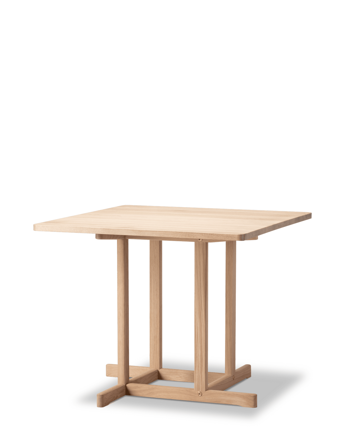 Fredericia BM80 Mogensen Shaker Table 90 × 90 cm. Velg treverk