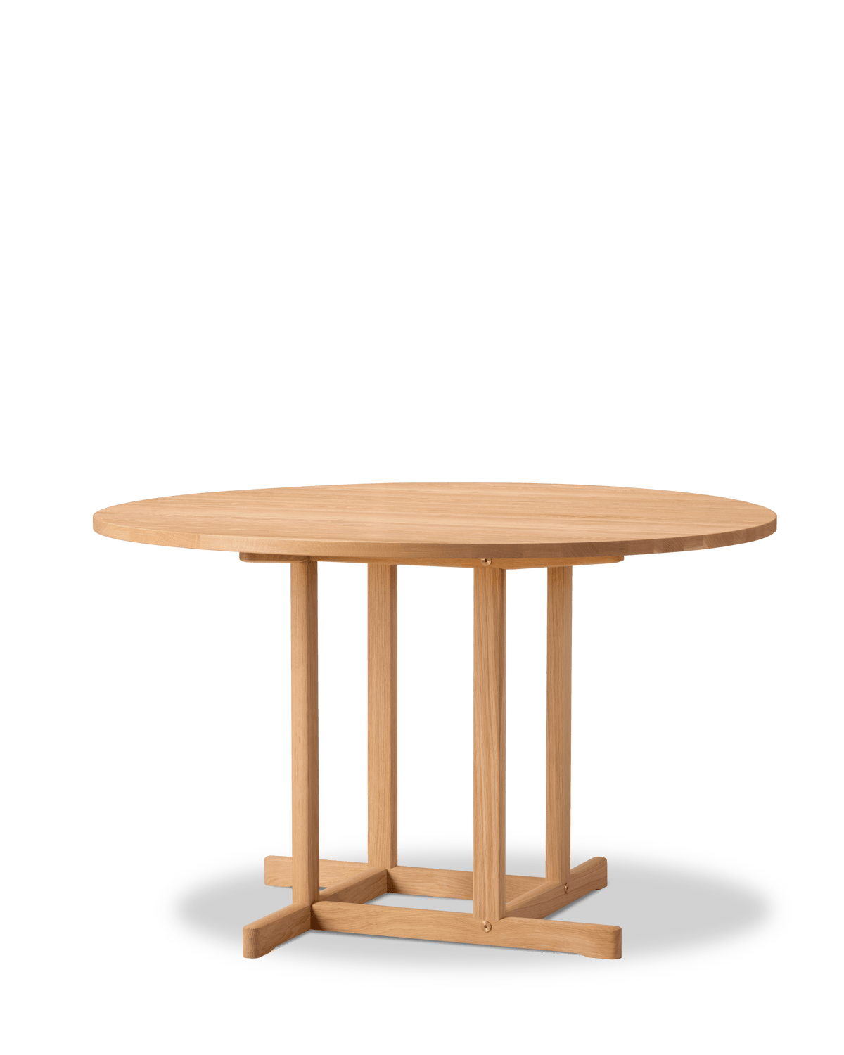 Fredericia BM80 Mogensen Shaker Table Ø120 cm. Velg treverk