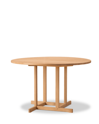 Fredericia BM80 Mogensen Shaker Table Ø120 cm. Velg treverk
