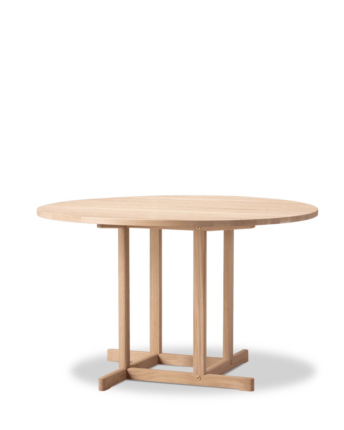 Fredericia BM80 Mogensen Shaker Table Ø120 cm. Velg treverk
