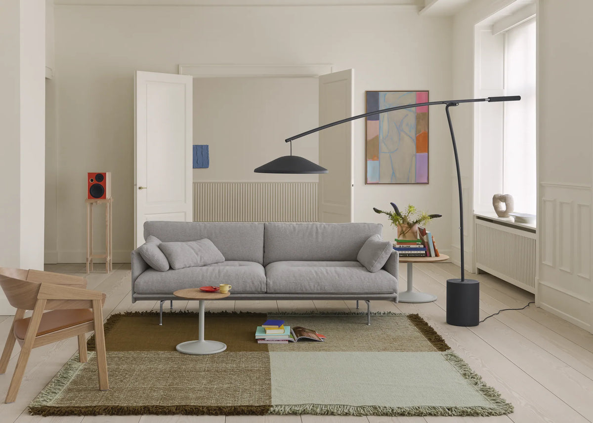 Muuto Contra gulvlampe. Anthracite Black