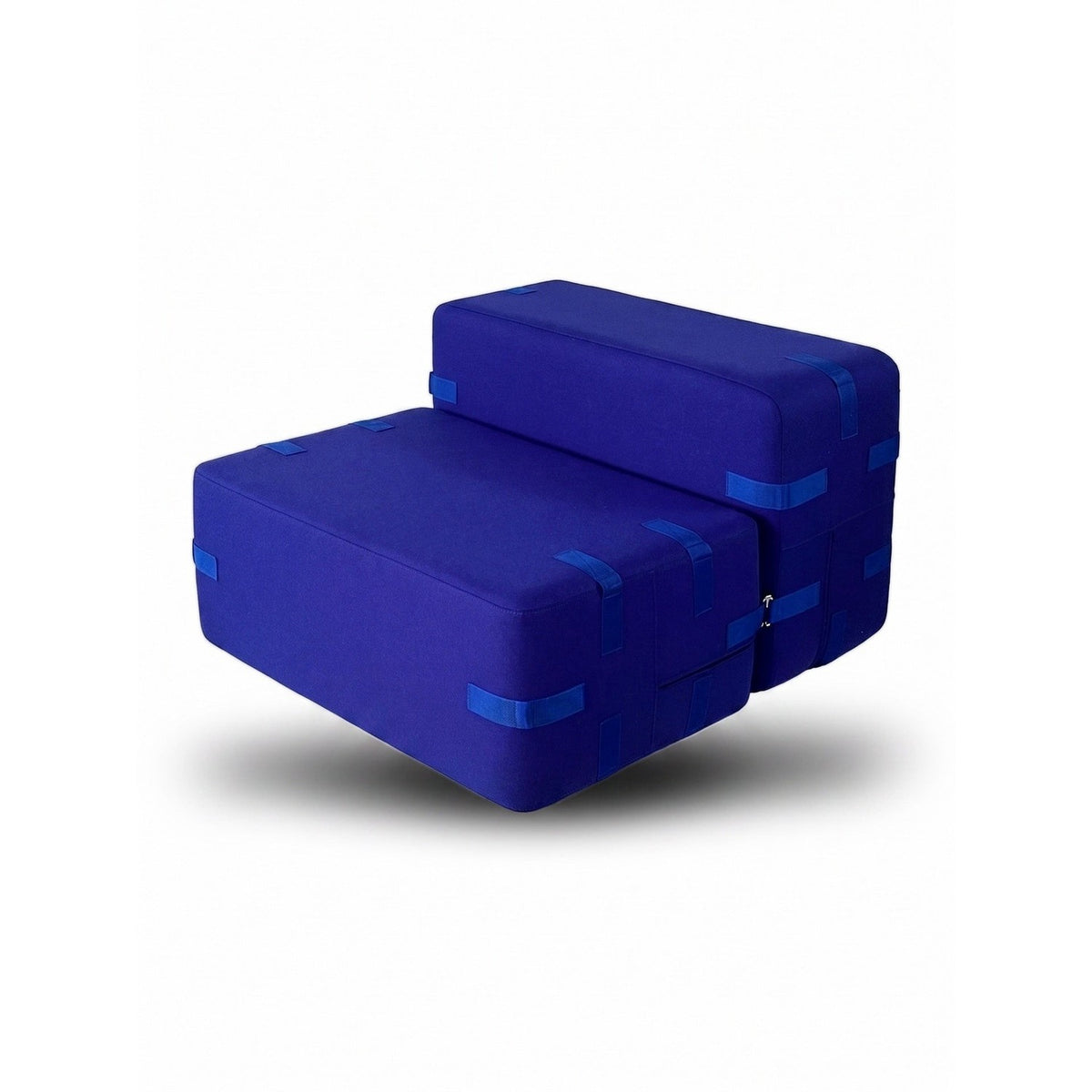 Blocca Module i blå ull, forfra